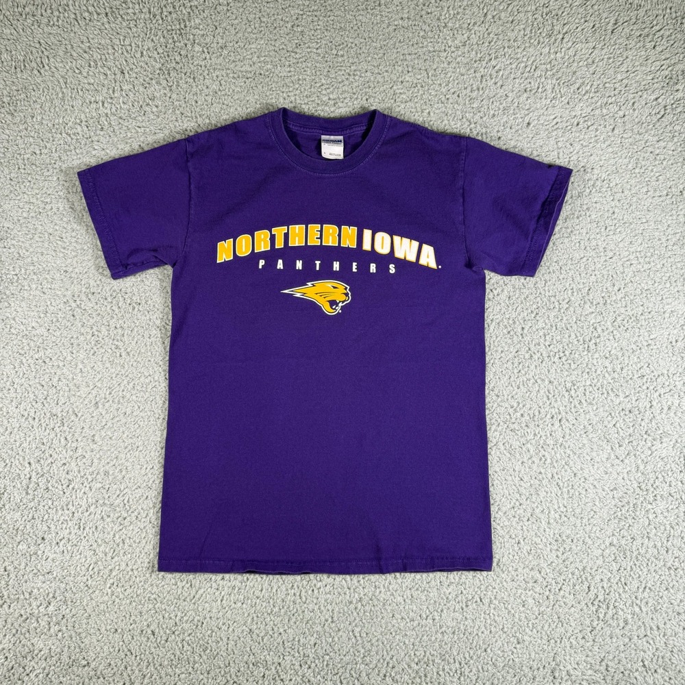 Northern Iowa Panthers T Shirt Size Small University USA NCAA Gildan